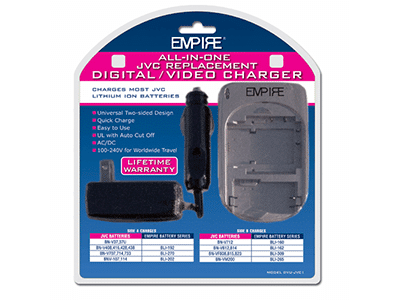 Empire DVU-JVC1 R1 JVC Video and Digital Camera Battery Charger