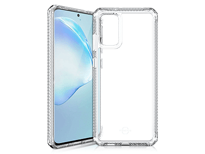 ITSKINS - Hybrid Clear Case for Samsung Galaxy S20 Plus - Transparent