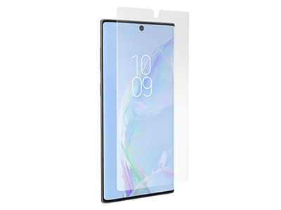 ZAGG - InvisibleShield Glass Elite VisionGuard Glass Screen Protector for Samsung Galaxy Note 10 - Anti Blue Light Clear