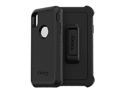 Otterbox - Defender Case for Apple iPhone Xs Max - Black