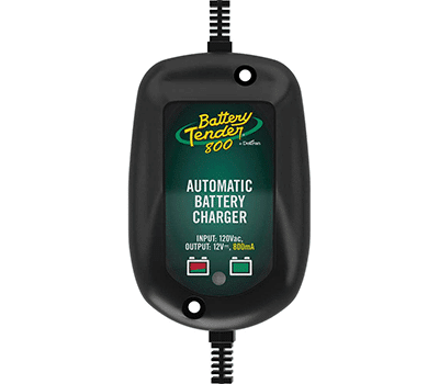 Battery Tender Weatherproof Charger & Maintainer- 12V, 800mA (022-0150-DL-WH)