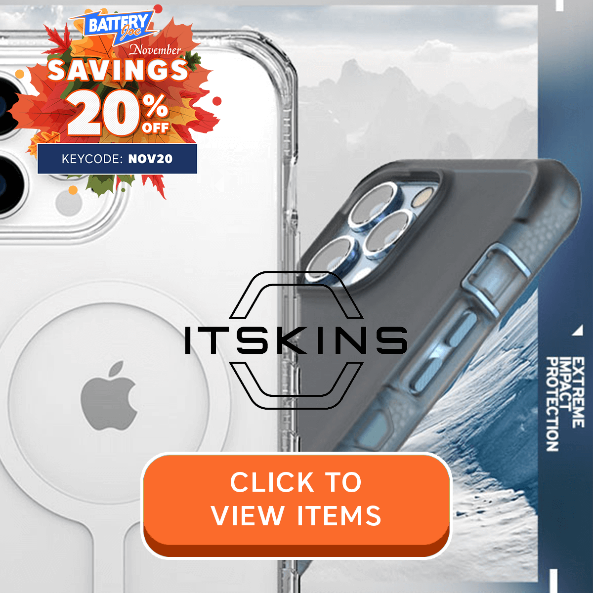 ItSkins Phone Cases for iPhone and Samsung Phones