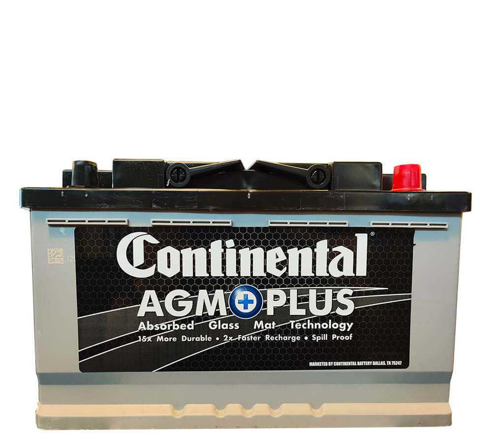 48 Month AGM Plus Continental Car Battery