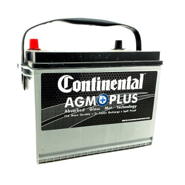 24F-AGM Group Size 24F Car Battery