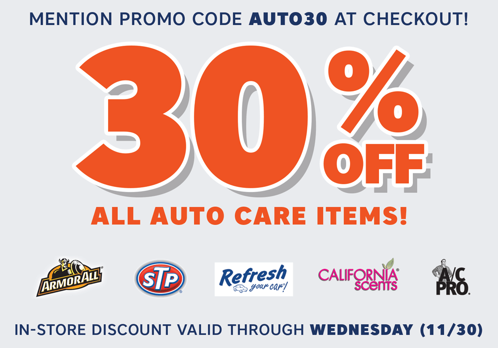 Battery Joe Coupon Discount 30% OFF All Automotive Care Items in November 2022
