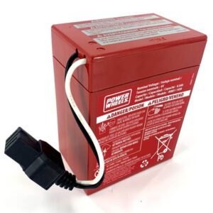 Power Wheels Super 6 Volt Battery - Red (00801-0712)