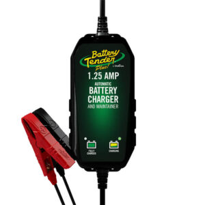 Battery Tender Plus 1.25 AMP 12V Battery Charger and Maintainer (022-0185G-DL-WH)
