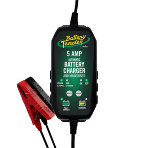 Battery Tender 5 Amp Power Tender 12V Battery Charger (022-0186G-DL-WH)