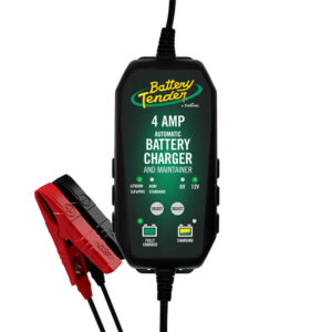 Battery Tender 4 AMP Power Tender 12V / 6V Switchable Battery Charger (022-0209-BT-WH)