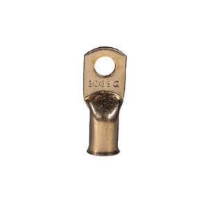 Quick Cable MAX Copper Lugs Straight Unplated 3/8" (10mm) 2/0 Gauge (105138-2100-005)