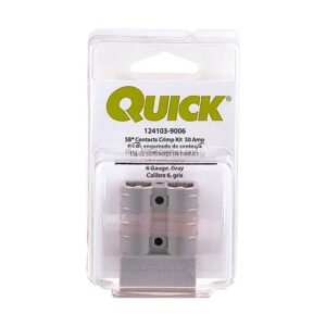 Quick Cable SB 50 Amp Crimp Kit - 6 Gauge Gray (124103-2100-001)