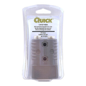 Quick Cable SB175 Contacts Crimp Kit 175 Amp 1/0 Gauge Gray (124107-2100-001)