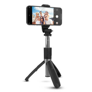 HyperGear SnapShot Wireless Selfie Stick with Bluetooth Remote + Tripod | Black (15437)