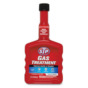 STP Automotive Gas Treatment 12 fl oz - Cleans Fuel System & Prevents Freeze (18027G)