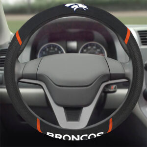 Denver Broncos Embroidered Steering Wheel Cover (21372)