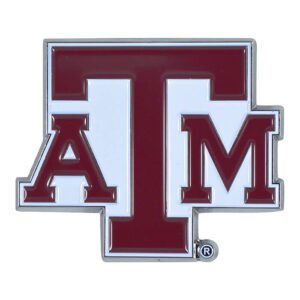 Texas A&M Aggies 3D Color Metal Emblem,3D Team Logo (22255)