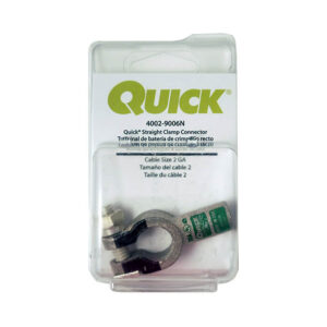 Quick Straight Clamp Connector 2/0 Negative Polarity (4002-2100-001N)