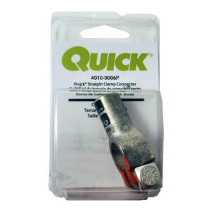 Quick Cable 1/0 Gauge Positive Straight Clamp Battery Terminal Connector (4010-2100-001P)