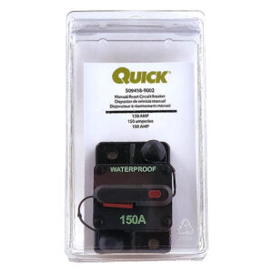 Quick Cable 150 Amp Manual Reset Circuit Breaker (509418-2100-001)