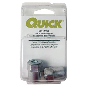Quick Cable Stud to Post Conversion Kit - Positive & Negative 3/8" (5514-2100-002)