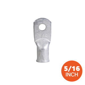 Quick Cable MAX 2 Gauge Straight Tin Plated Copper Battery Lugs 5/16" (5953-2100-005E)