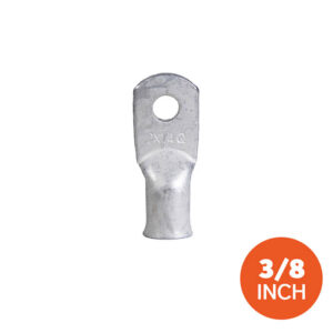 Quick Cable MAX 2 Gauge Straight Tin Plated Copper Battery Lugs 3/8" (5953-2100-005F)