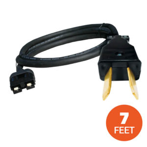 Pro Charging Systems Crowsfoot Golf Cart Charge Cable, 7ft - SB50 to 2-Pin Connector (602607)