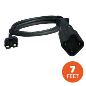 Pro Charging Systems Eagle 48V Yamaha G29 Golf Cart Charge Cable, 7ft - SB50 to 3-Pin Connector (602YAM)