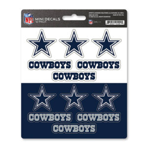 NFL Dallas Cowboys 12 Count Mini Decal Sticker Pack
