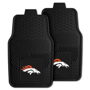 Denver Broncos Heavy Duty Car Mat Set - 2 Pieces (8768)