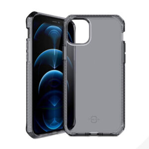 Itskins Spectrum Case for Apple iPhone 12 and 12 Pro- Smoke (AP3P-SPECM-SMOK)