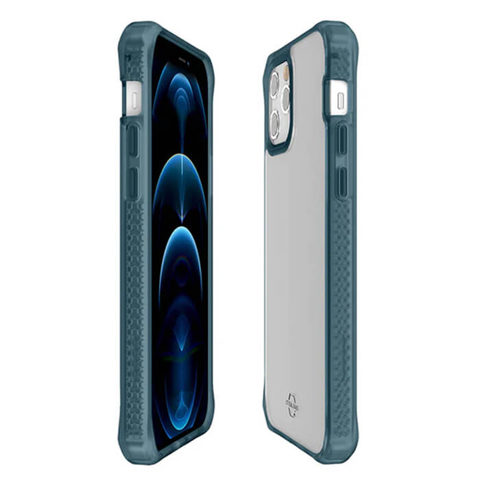 Itskins Level 2 HybridFrost Case for Apple iPhone 12 Pro Max - Transparent (AP4P-HYBMK-TRSP)