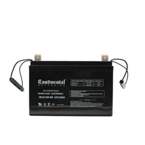 Continental 12 Volt 110 Amp SLA Battery Nut & Bolt (CB121100-NB)