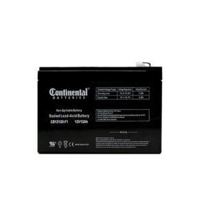 Continental 12 Volt 12 Amp SLA Battery F1 (CB12120-F1)