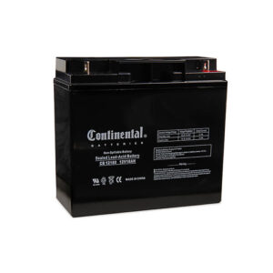 Continental 12 Volt 18 Amp SLA Battery Nut & Bolt (CB12180-NB)