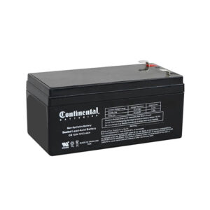 Continental 12 Volt 3.4 Amp SLA Battery F1 (CB1234-F1)