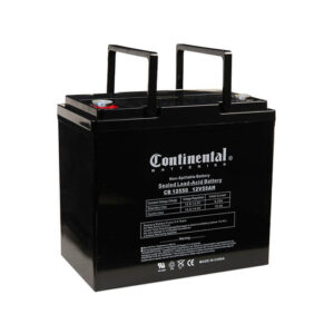 Continental 12 Volt 55 Amp SLA Battery Internal Thread (CB12550-IT)