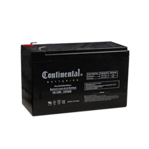 Continental 12 Volt 8 Amp SLA Battery F1 (CB1280-F1)