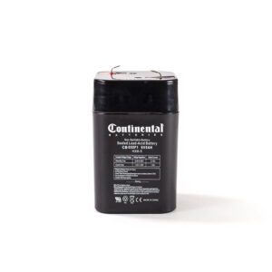Continental 6 Volt 5 Amp SLA Battery F1 (CB650-F1)