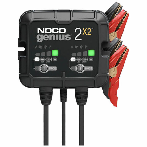 NOCO Genius2X2 4A Battery Charger - Battery Joe