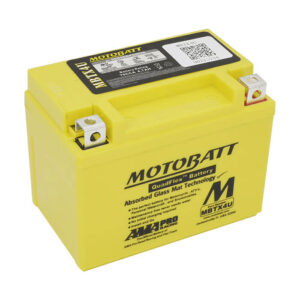 MBTX4U Motobatt 12V AGM Powersport Battery replaces YTX4L YTX4LBS YT4LBS YB4LA YB4LB (MBTX4U)