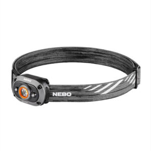 NEBO MYCRO 450 Lumen Headlamp and Cap Light, 6 Light Modes, Rechargeable, Weather Resistant (NEB-HLP-0030)