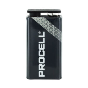 Duracell Procell PC1604 9V Alkaline Battery, Single Cell - Professional Grade Bulk 9V Batteries for Smoke Detectors & Devices (PC1604)