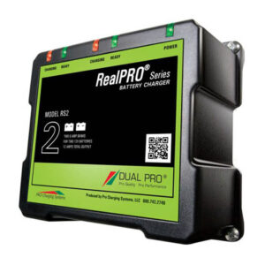 Pro Charging Systems RealPRO RS2 12A Dual Bank Battery Charger - 12V/24V Waterproof Smart Charger (PCS RS2)