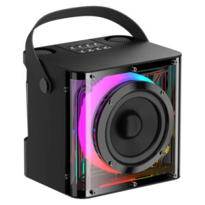 Sway Minioke DUET 20W Speaker with Dual Wireless Microphones - Black (SWAY-MINIOKE-DUET)