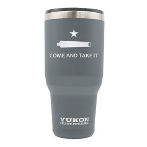 Yukon Outfitters 40oz Tumbler - Come and Take It, Charcoal (YO40CHARCTI)