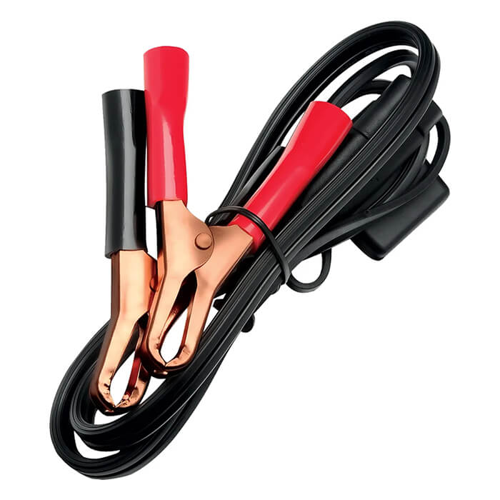 Battery Tender Alligator Clip Harness Quick Disconnect - 18" SAE Accessory Cable 7.5A Fuse (081-0069-4)