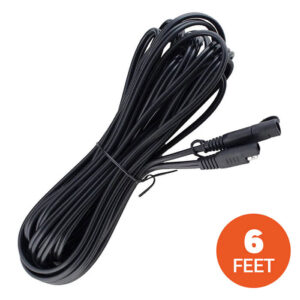 Battery Tender 6 FT SAE Quick Disconnect Extension Cable - Charger Lead 10A Max (081-0148-6)