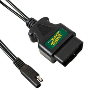 Battery Tender OBDII Quick Disconnect Adapter Cable - 22 Inch 12V Charging Solar Compatible (081-0154-DL)