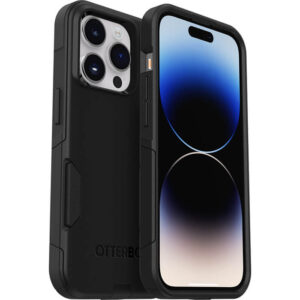 OtterBox Commuter Series Antimicrobial Black iPhone 14 Pro Case (77-88421)